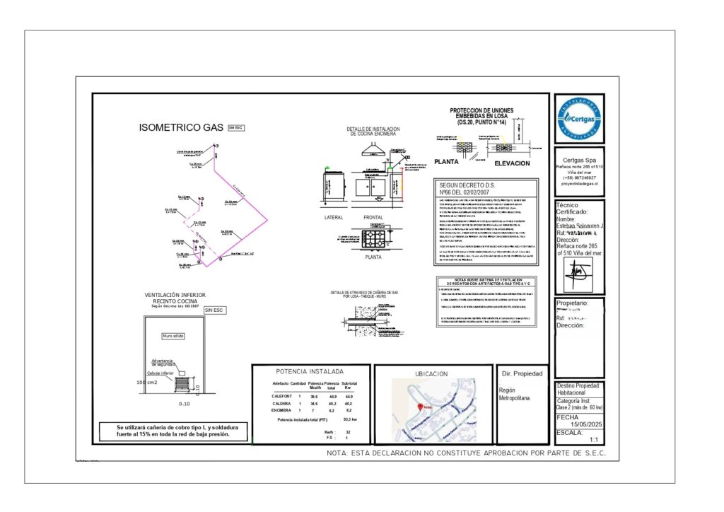 Casa en Colina layout 2